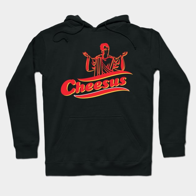 Our lord and savior Cheesus Hoodie by DankSpaghetti